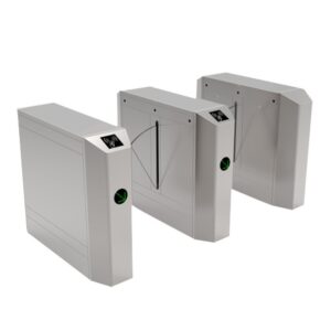 SS304 Automatic Systems Turnstiles Polishing With Anti Reversing Passing
